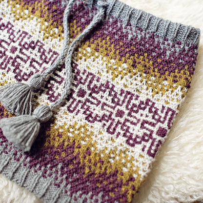Nova collar knitting pattern by Carina Spencer