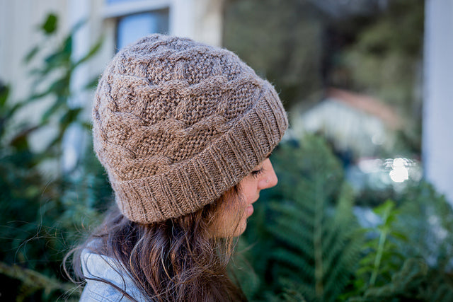 hat knitting pattern Earlyrising By Annie Claire